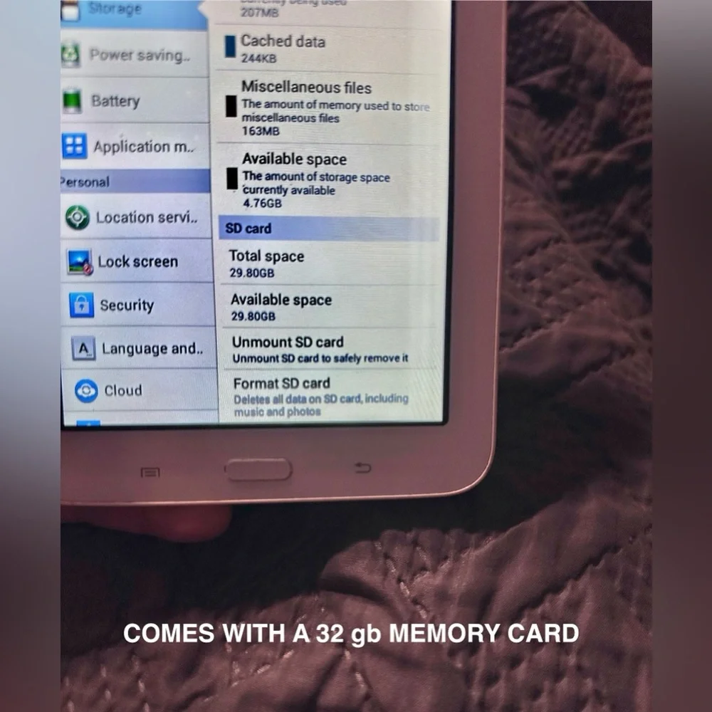 Samsung Galaxy Tab 3 LITE T110